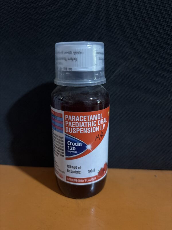 crocin 120 100ml syrup