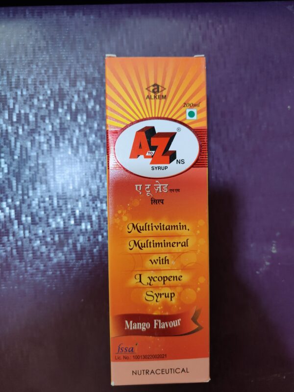 A to Z syrup