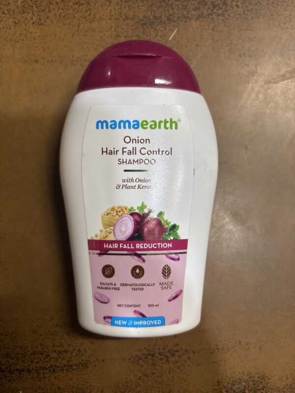 Onion hair oil shampoo (mamaearth)