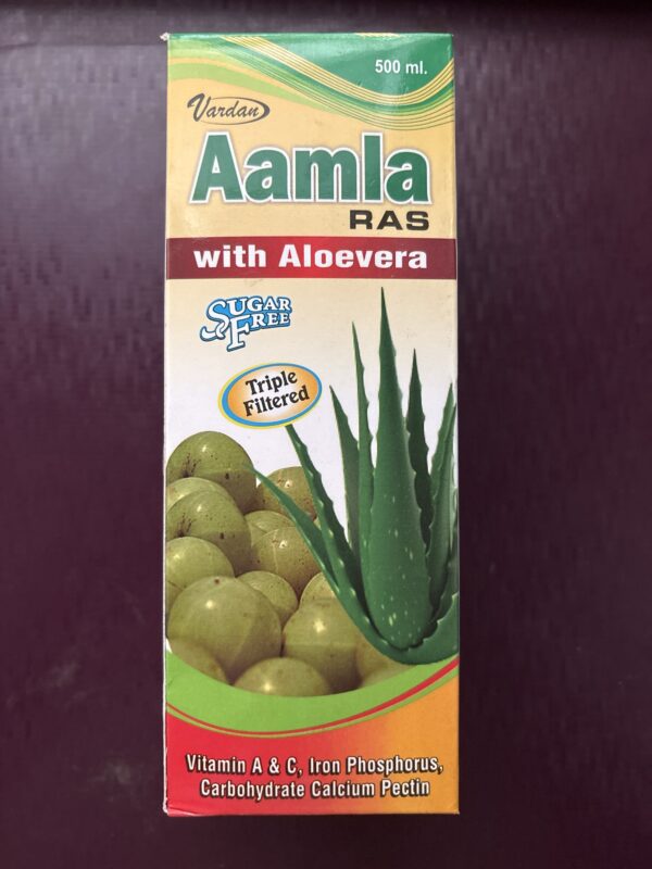 Aamla ras with aloevera