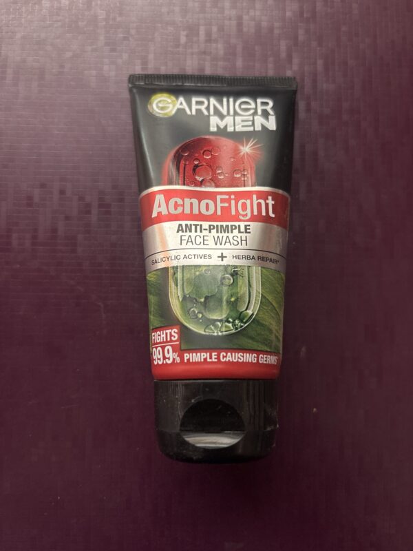 Garnier men face wash