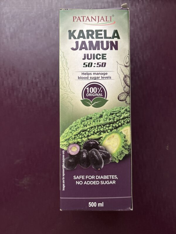 Patanjali karela jamun juice